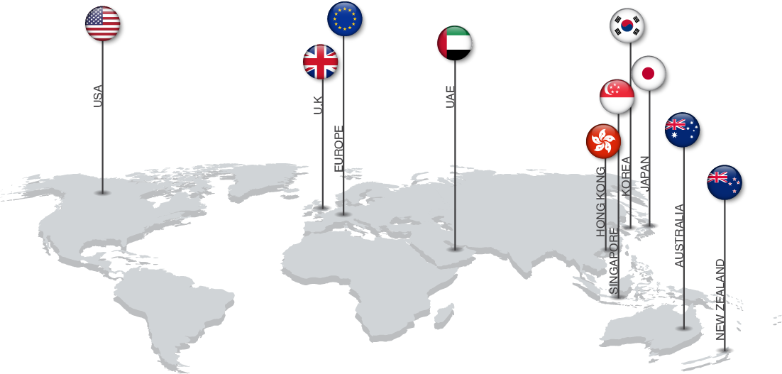 Typical trust beneficiary jurisdictions